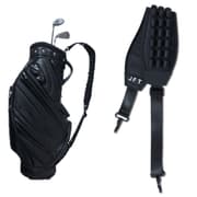 JFT Golf Bag Decompression Massage Replacement Strap(Black)