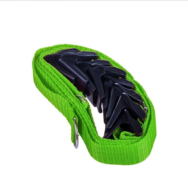 3 PCS Hanger On The Door Non-Marking Shelf Adjustable Nail-Free Rear Door Hook(Green)