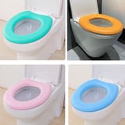 3 PCS EVA Thermal Adhesive Toilet Seat Washer, Colour: Pink