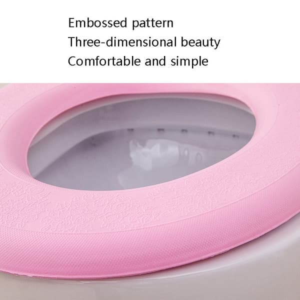 3 PCS EVA Thermal Adhesive Toilet Seat Washer, Colour: Green