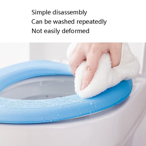 3 PCS EVA Thermal Adhesive Toilet Seat Washer, Colour: Green