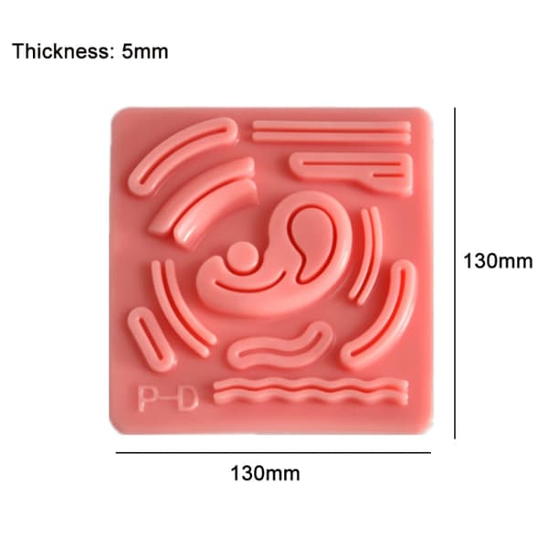 3D Simulation Wound Suture Module Medical Practice Teaching Aids