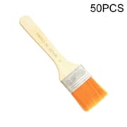 50 PCS Nylon Hair Painting Brush Oil Watercolor Water Powder Paint Brushe(5)