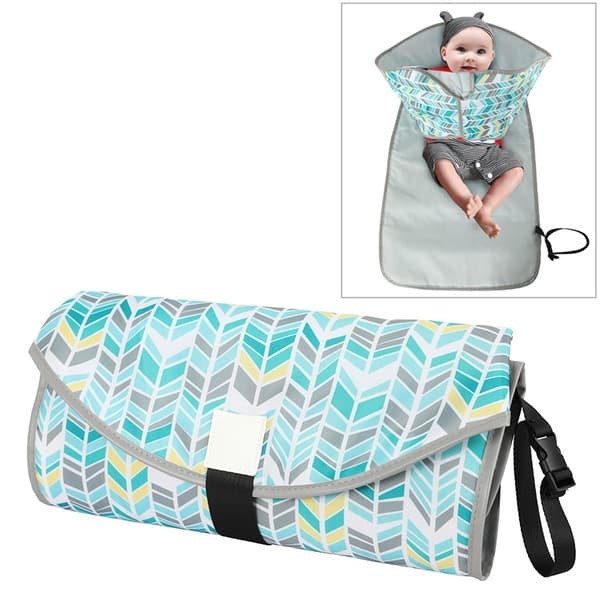 Baby Changing Diaper Pad Portable Folding Waterproof Nursing Pad, Size:One size(Small maple leaf)