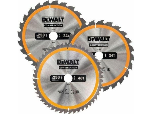 DEWALT TARLET PIZE EX KPL. 3kpl 250mm 2x24z, 1x48z DT1963
