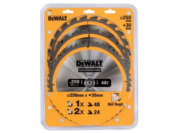 DEWALT TARLET PIZE EX KPL. 3kpl 250mm 2x24z, 1x48z DT1963