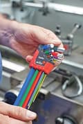Miniatyrbillede 1 af 5: 43850 - L-nøglesæt i ErgoStar holder sekskantet kuglehoved (43850)