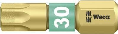 Wera TORX® bit, BiTorsion® 05 066108 001 T 30 6,3 mm (1/4") sekskant DIN 3126-C 6,3, ISO 1173 (05 066108 001)