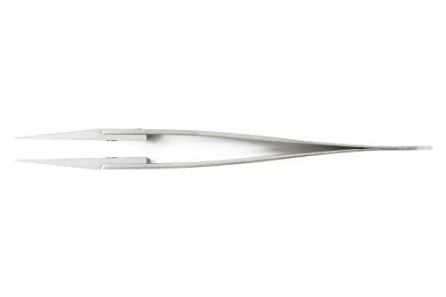 Weller Erem præcisionspincet med keramiske spidser og takket fingerprofil, spids, rustfrit stål 130 mm (249CER)