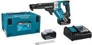 Makita DDF487RFE3 - Skruetrækker - ledningsfri - 1/4" unbraconfatning - 2 batterier - 18V/36V (DDF487RFE3)