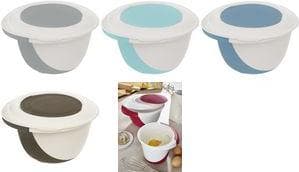 keeeper mixing bowl set "camilla", white / nordic gray consisting of: 1 bowl 3.5 liters, 1 bowl 1.5 liters - 1 piece (3003013000000)