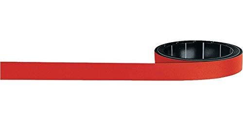 magnetoplan magnetoflex teippi, 1000 x 10 mm, punainen magneettinauha rullalla, kiinnitykseen (1261006)