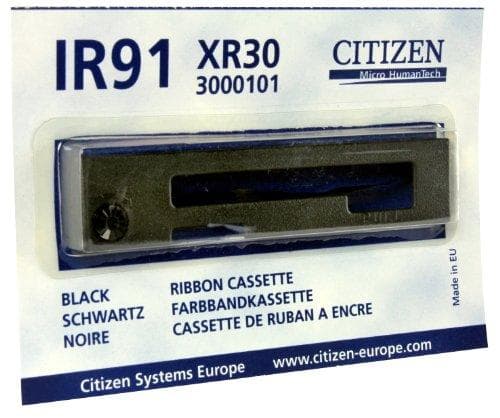 Citizen IR-91B - musta - nauhakasetti - Citizen MD-911, iDP 3110, 3111