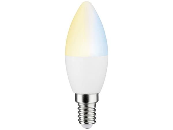 Paulmann 50126 LED-lampa (RGB) EEK G (A - G) E14 Ljusform 5 W Varmvit (Ø x H) 38 mm x 105 mm 1 st