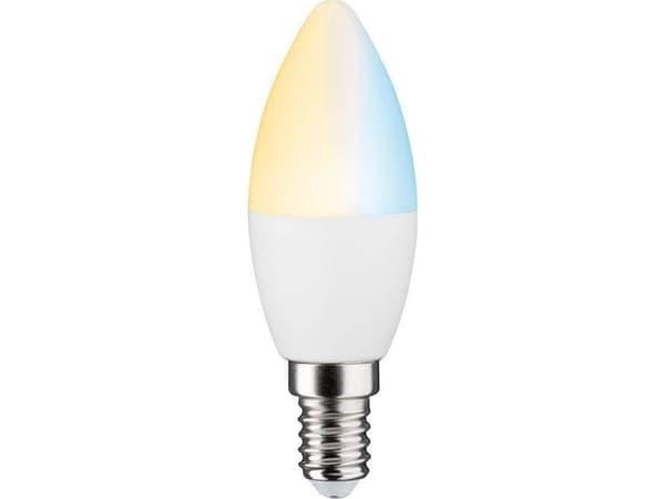 Paulmann 50126 LED-lampa (RGB) EEK G (A - G) E14 Ljusform 5 W Varmvit (Ø x H) 38 mm x 105 mm 1 st