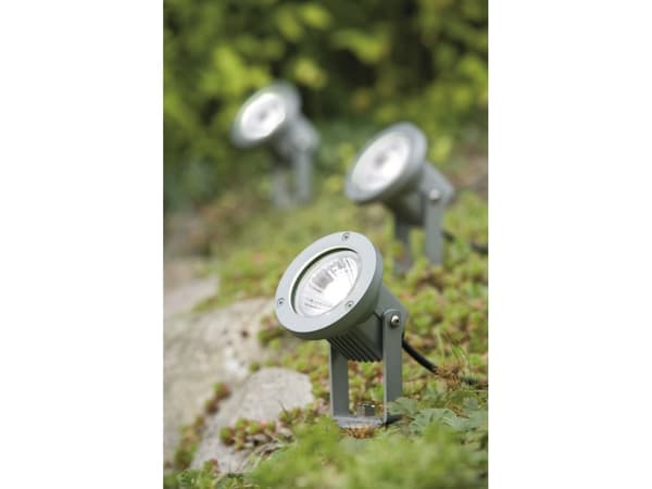 Paulmann 93751, Gulvlys, Aluminium, Aluminium, IP65, Hage, GU10