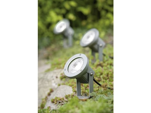 Paulmann 93751, Gulvlys, Aluminium, Aluminium, IP65, Hage, GU10