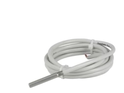 Danfoss AKS 12 5,5m - Temp.sensor, -40-80gr, 1000 Ohm, Klasse B, Kabel, PVC, 5,5m