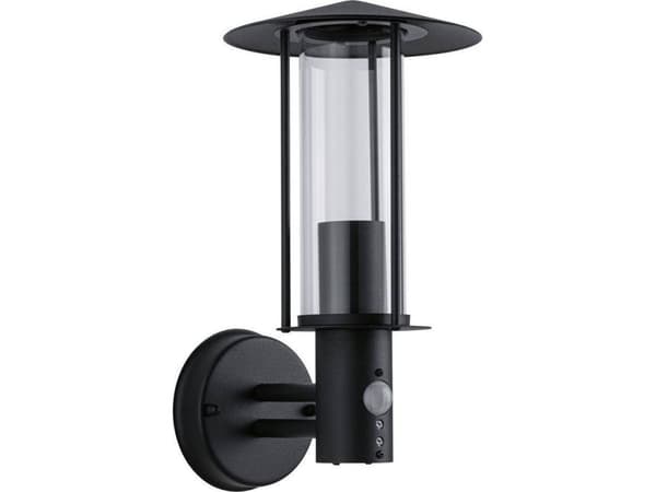 Paulmann 94396, Vegglys, Grå, Glass, Metall, IP44, Fasade, I