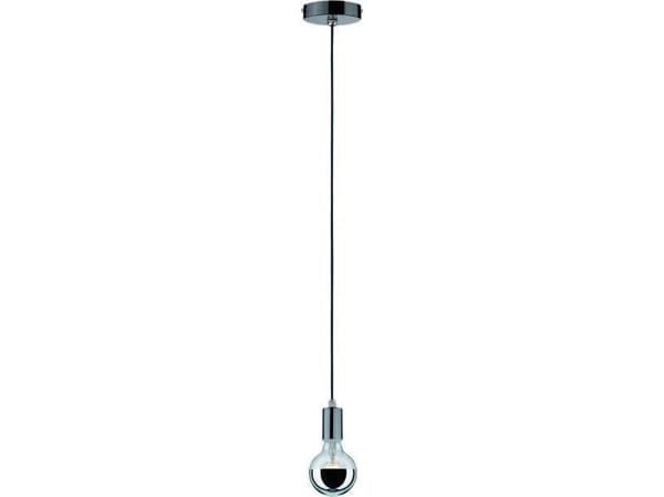 Paulmann Pendant, Fleksibel montering, Sort, Sort, Metall, Rund, IP44