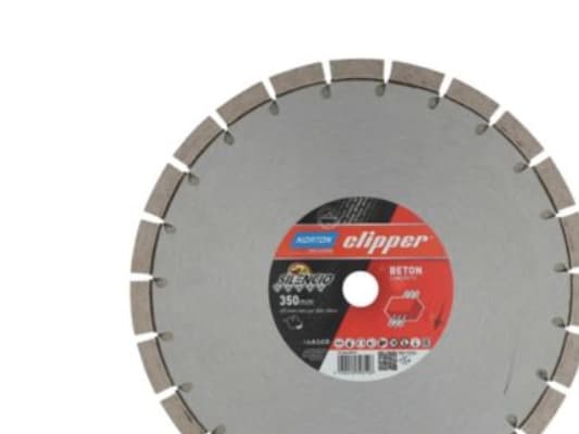 Diamantklinge SILENCIO - Norton 350x25,4 f. gulvsav Beton