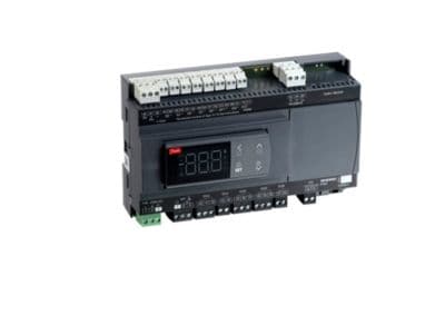 Danfoss AK-CC55 Single Coil UI - Kylmäkaappi/huonesäädin, AKV, Pe, 5 relettä, näyttö
