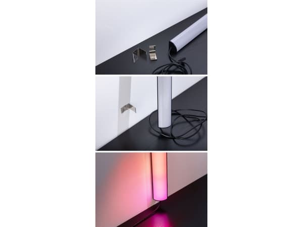 Paulmann Dynamic RGB, Koristeellinen valohahmo, Musta, Alumiini, Muovi, Yleismalli, IP20, II