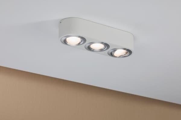 Paulmann Argun, 3 pære(r ), LED, 3000 K, 365 lm, aluminium