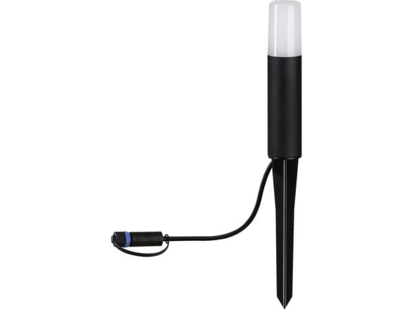 Paulmann Plug & Shine, Ulkotilojen jalka-/tolppavalaistus, Musta, Metalli, IP65, Puutarha, III