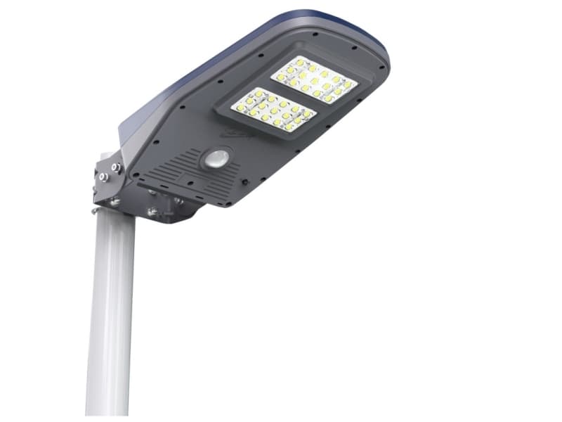 PowerNeed SCL01, Väggbelysning för utomhusbruk, grafit, Marinblå, Gjuten aluminium, IP65, Camping, Entré, Fasad, Garage, Trädgård, Gräsmatta, Trädgår