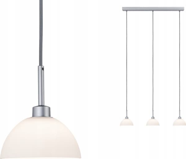 Paulmann 709.25, 3 lampor, GU10, IP20, Krom