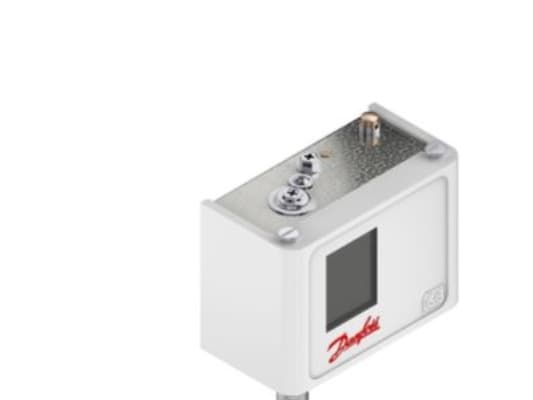 Danfoss KPR5 - Pressostat, 6,00-18,00 bar, Auto, Flare, 1/4'', IP30