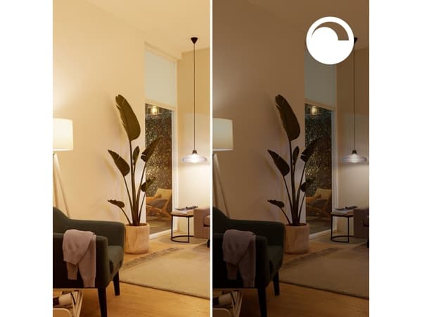 Philips Ljuskälla 4,9 W (motsvarar 40 W) P45 E27, Smart glödlampa, Wi-Fi/Bluetooth, Vit, E27, P45, Vit