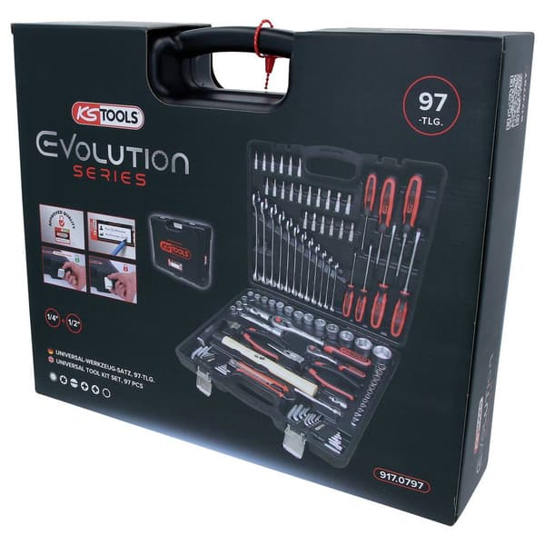 KS Tools 917.0797 917.0797 Verktygsset Universal i väska 97-delar