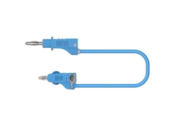 Electro PJP 2110-CD1-50BL Prøveledning Bananstik Bananstik 50 cm Blå 1 stk