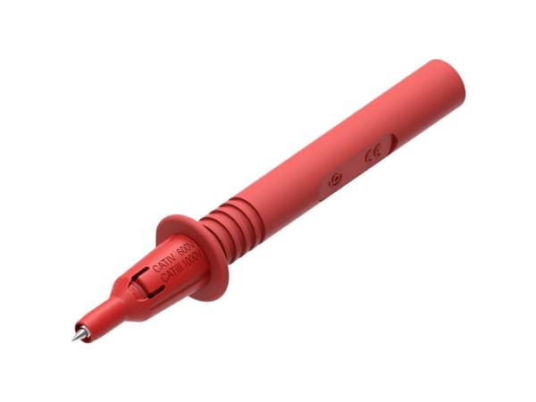 Electro PJP 404-IEC-CD1-R Probe Tilslutning 4 mm CAT III 1000 V Rød 1 stk