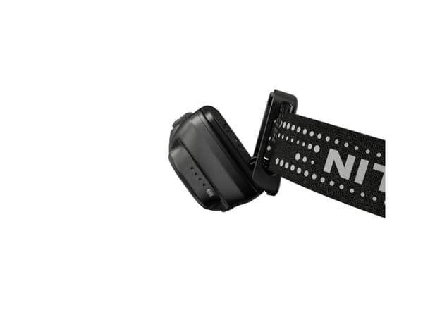 Nitecore NU33, Huvudband lommelygte, Sort, Aluminium, Knapper, 1 m, IP66