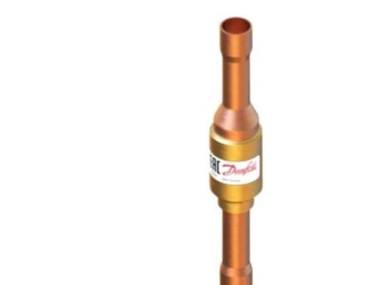 Danfoss NRV 10S, 3/8 - takaiskuventtiili, 49 bar, ODF/ODF, 3/8'', tasavirta, 1,56 m3/h