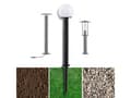 Miniatyrbild 3 av 5: Paulmann 946.95, Spike, Antracit, Metall, 10,2 cm, 400 mm