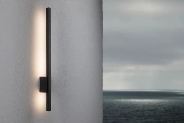 Paulmann 94742, Väggbelysning för utomhusbruk, Antracit, Gjuten aluminium, IP44, Fasad, I