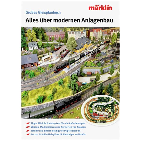 Märklin Modelleisenbahn Gleisplanbuch På tyska