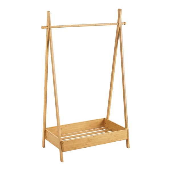 Klädställning Sola 126x73x42 cm bambu [en.casa]