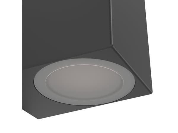 EGLO JABAGA UTOMHUS VÄGG 400LM IP54 SVART