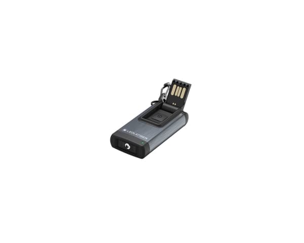 Ledlenser K4R harmaa LED (RGB) näppäinvalo USB-liitännällä Paristokäyttöinen 120 lm 20 g
