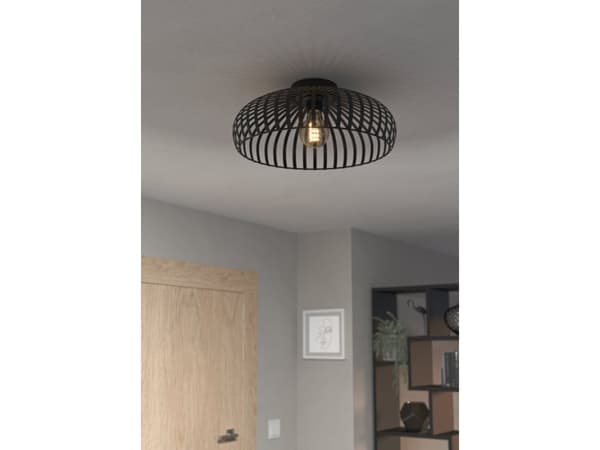 EGLO MOGANO 3 LOFT E27 Ø430 SORT
