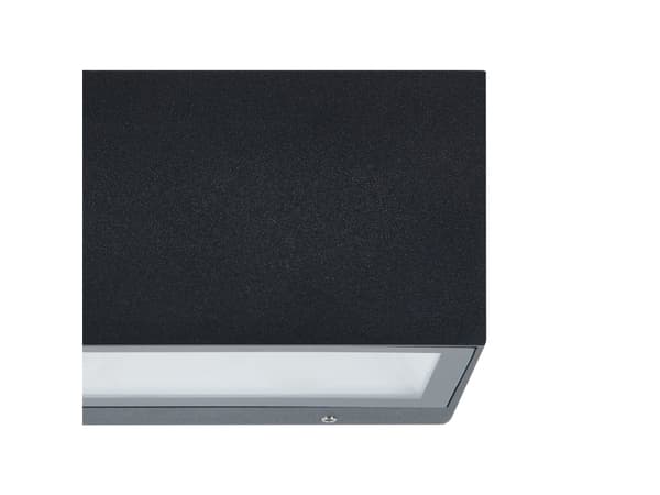 EGLO SPONGANO UTOMHUS VÄGG L185 CCT 2X5W 1200LM IP65 SVART