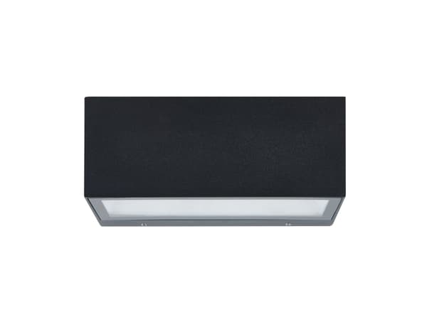 EGLO SPONGANO UTOMHUS VÄGG L185 CCT 2X5W 1200LM IP65 SVART
