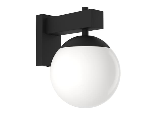 EGLO BUFALATA UDE VÆG E27 IP44 SORT