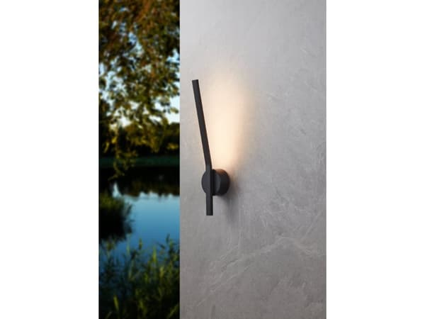 EGLO TAPARITA UTOMHUS VÄGG 11W 1236LM 3000K IP55 SVART