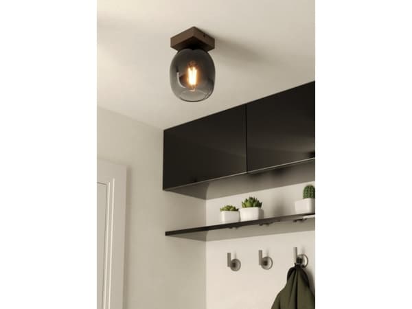EGLO FILAGO LOFT E27 SORT/NATUR/SORT TRANSP. FSC
